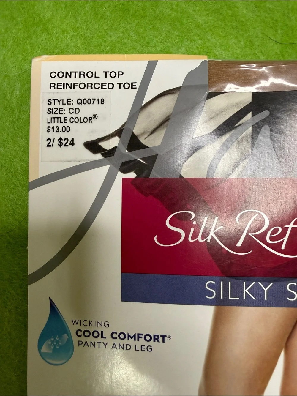 Sheer Control-Top Tights - Little Color
